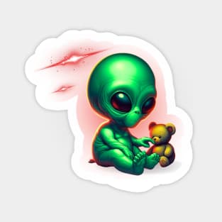 Alien baby Sticker